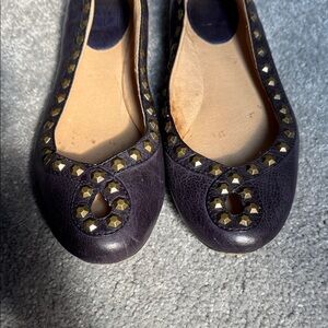 FRYE Emma honeycomb stud Ballet Flats